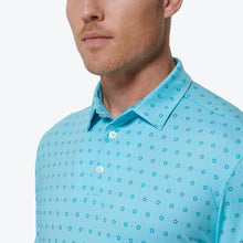 Load image into Gallery viewer, Versa Polo Trim Fit- Geometric Floral
