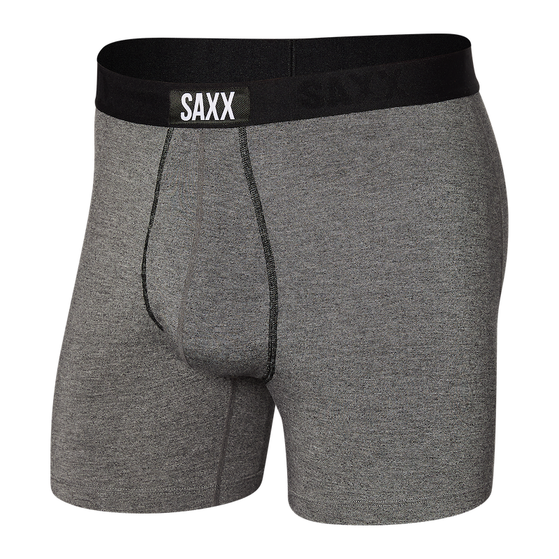 Ultra Boxer Brief with Fly- Salt & Pepper